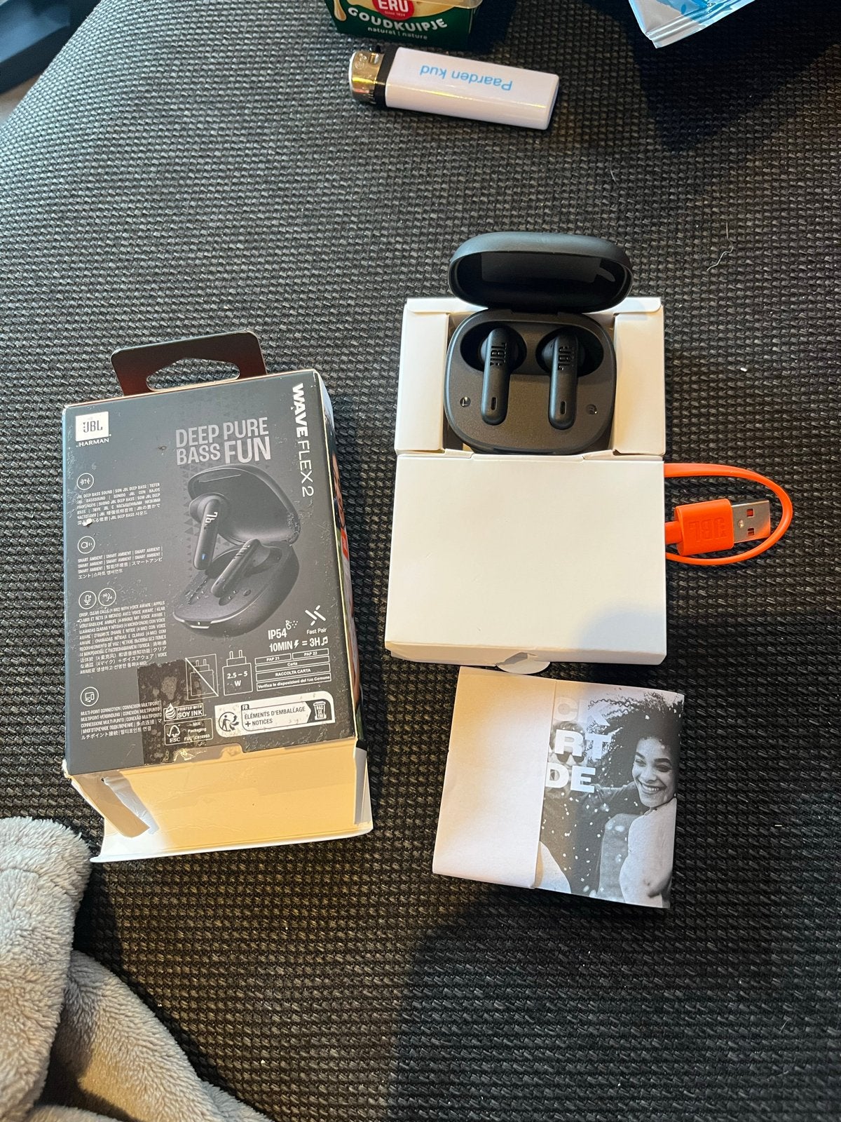 JBL Wave Flex 2 Draadloze In-ear Koptelefoon Zwart, In-ear, JBL, Bluetooth, Ophalen of Verzenden