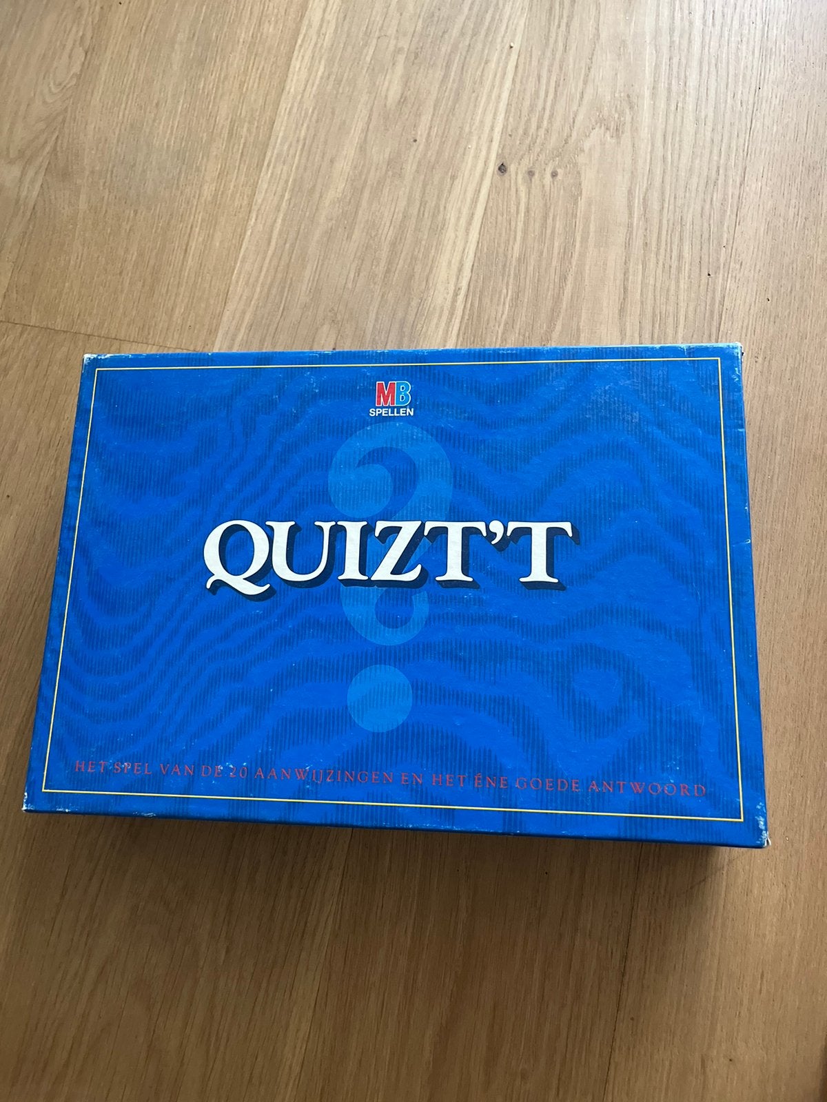 Quiz it spel MB, Ophalen of Verzenden, Zo goed als nieuw
