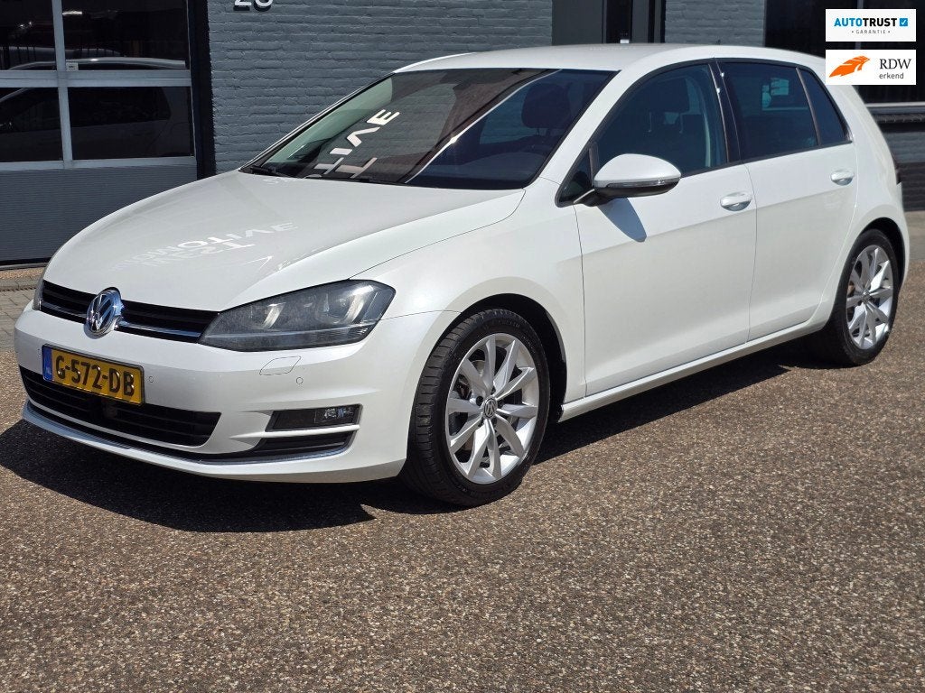 Volkswagen Golf 1.4 TSI Highline 150pk automaat zeer mooi vo, Gebruikt, 4 cilinders, 150 pk, Wit