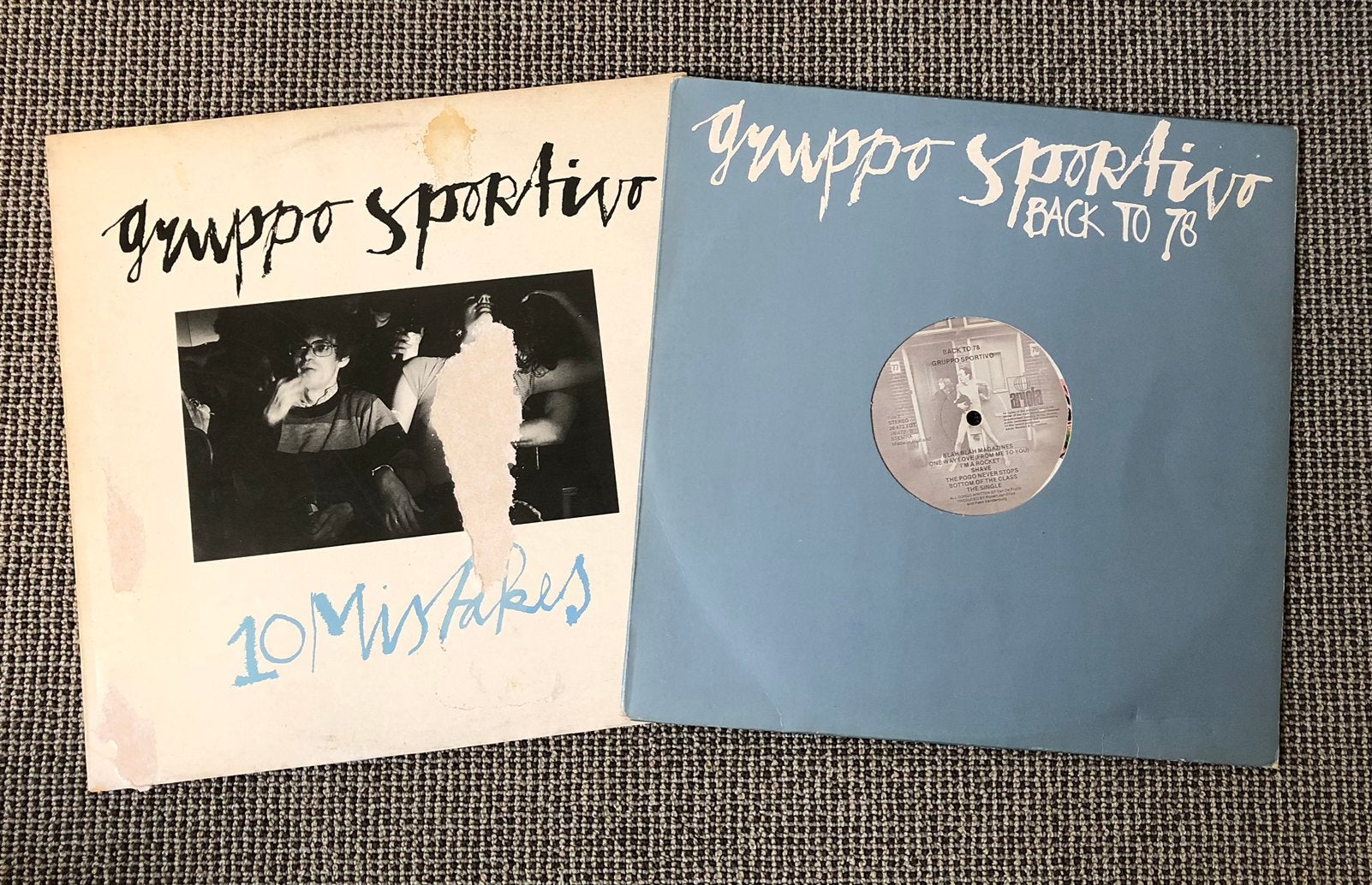 Gruppo Sportivo 2 lp’s, Cd's en Dvd's, Ophalen, Gebruikt, 12 inch