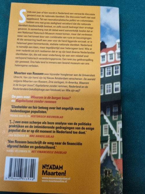 boek nederland volgens maarten van rossem, Ophalen of Verzenden