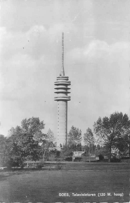 380-084-001 Goes Televisietoren, Verzenden, Voor 1920, Zeeland