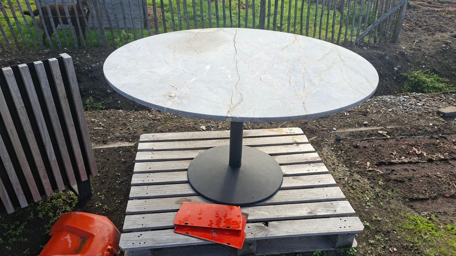 Pedrali tuintafels, Ophalen, Gebruikt, Rond, Overige materialen