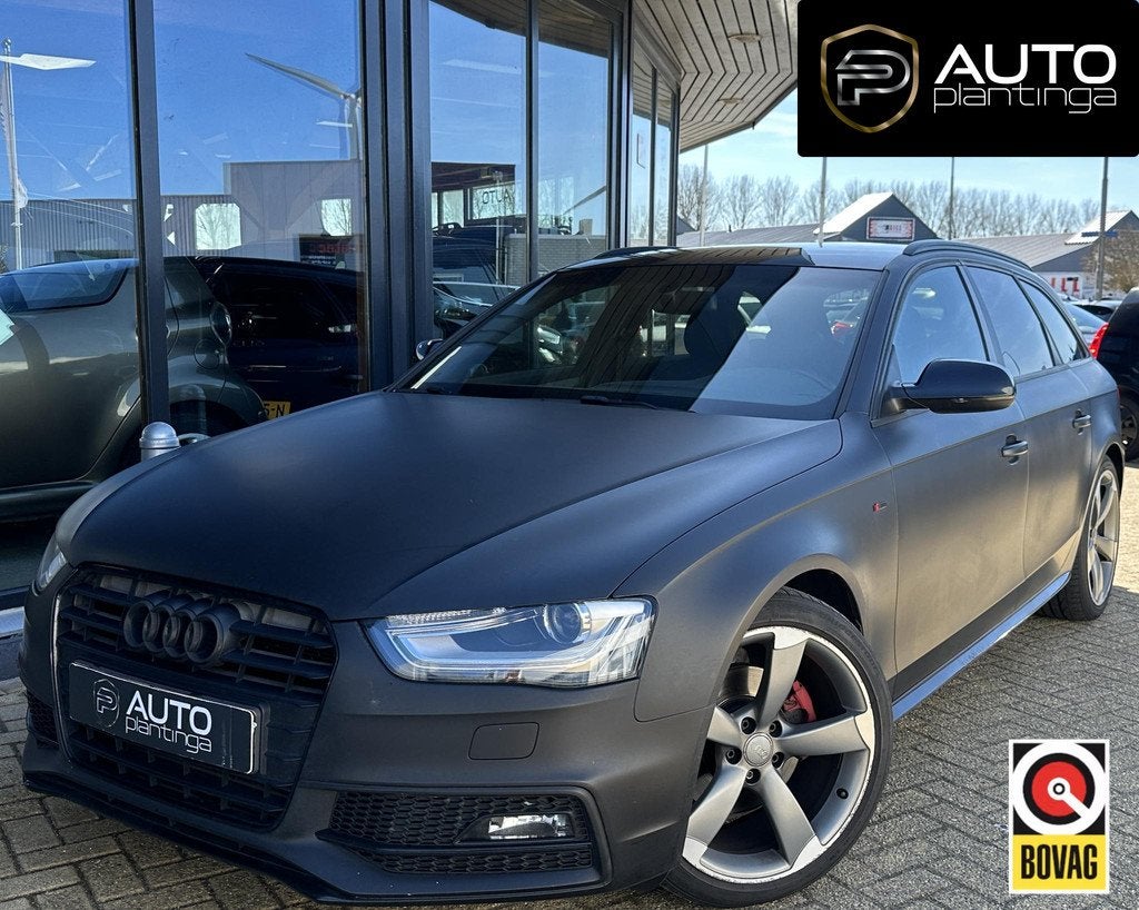 Audi A4 Avant 1.8 TFSI S Edition 170PK | 3x S-Line | AUTOMAA, Auto's, Euro 5, Gebruikt, Zwart, 4 cilinders