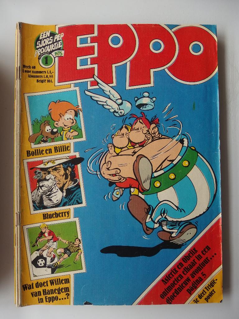 Eppo weekblad 1975, Boeken, Stripboeken, Complete serie of reeks, Ophalen of Verzenden, Zo goed als nieuw
