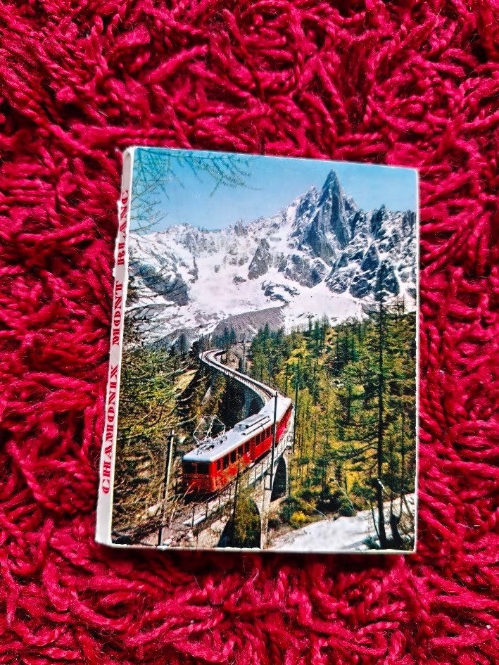 Leporello Chamonix Mont-Blanc, Verzamelen, Gebruikt, 1980 tot heden, Foto, Buitenland