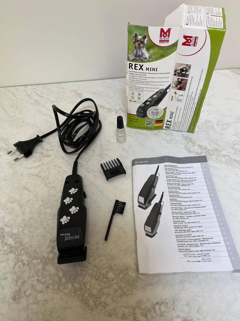 Honden trimmer Rex mini, Dieren en Toebehoren, Ophalen of Verzenden, Zo goed als nieuw
