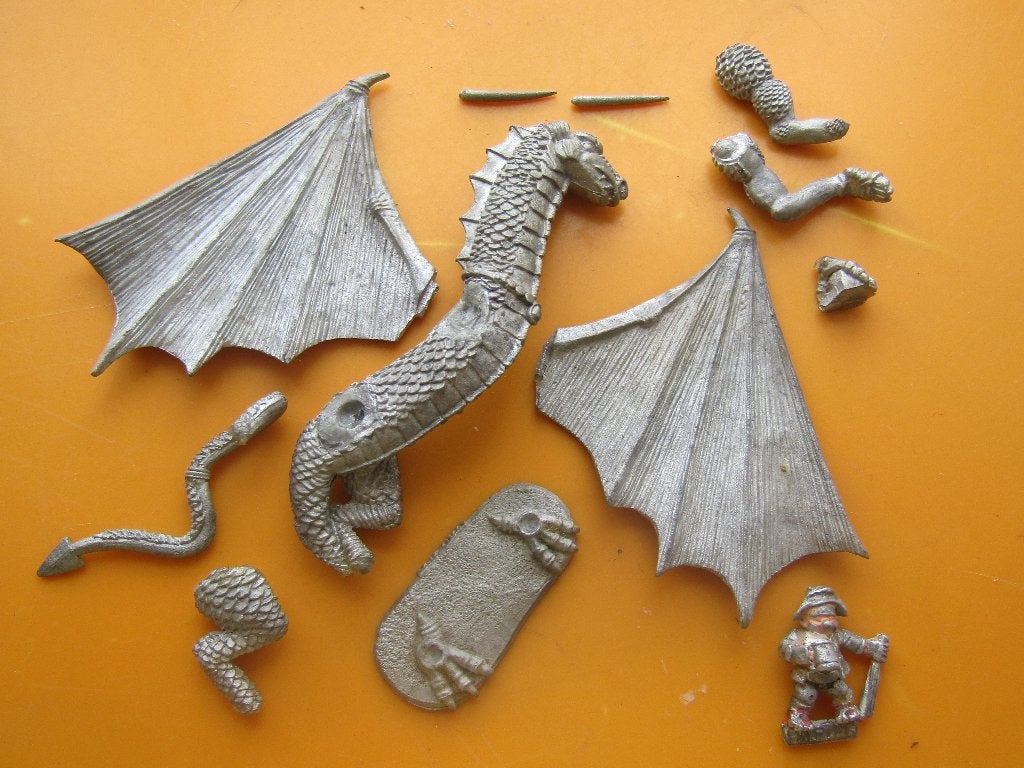 Council of Wyrms Black Dragon - 1995, Ophalen of Verzenden, Gebruikt, Warhammer, Figuurtje(s)