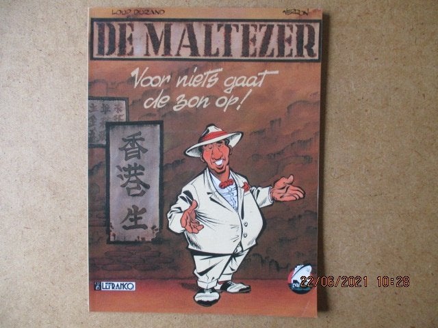 adv3567 de maltezer, Eén stripboek, Ophalen, Gelezen