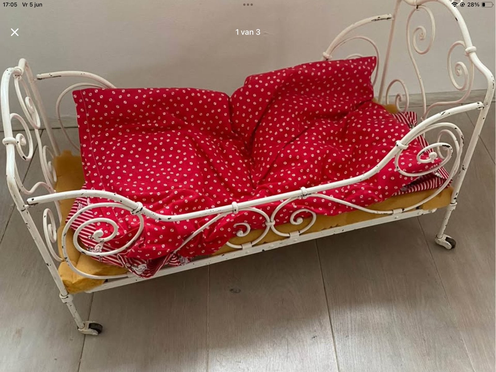 Fraai poppenbedje, Ophalen of Verzenden