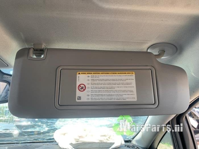 Zonneklep van een Opel Astra, Gebruikt, -, -, Opel