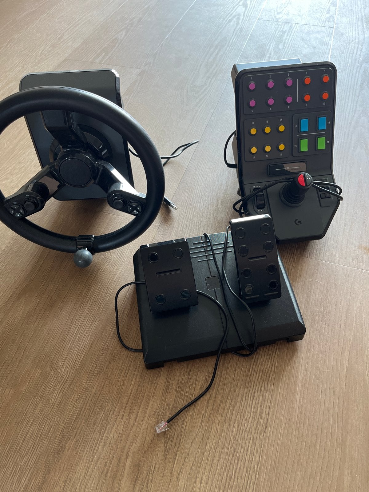 Logitech G Saitek Heavy Equipment Bundle, Spelcomputers en Games, Ophalen of Verzenden, Overige merken, Zo goed als nieuw