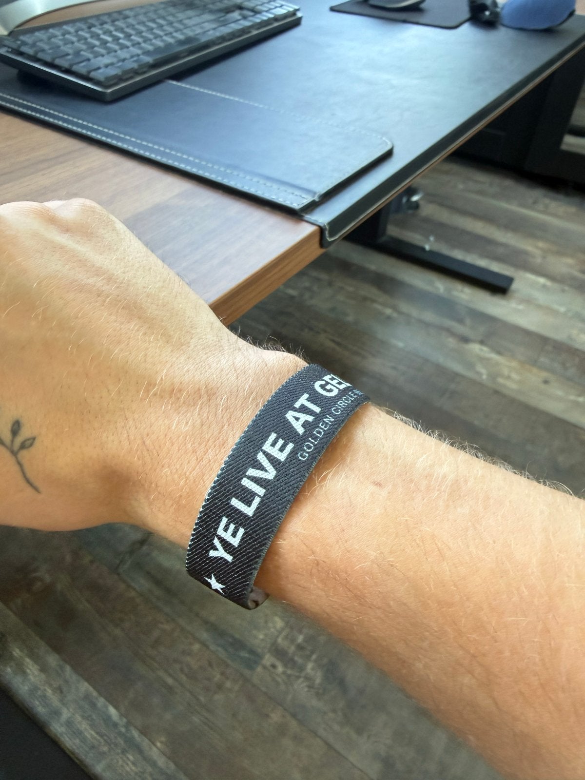 Armband YE Kanye West Live Gelredome 6 Juni Golden Circle, Tickets en Kaartjes, Eén persoon, Juni