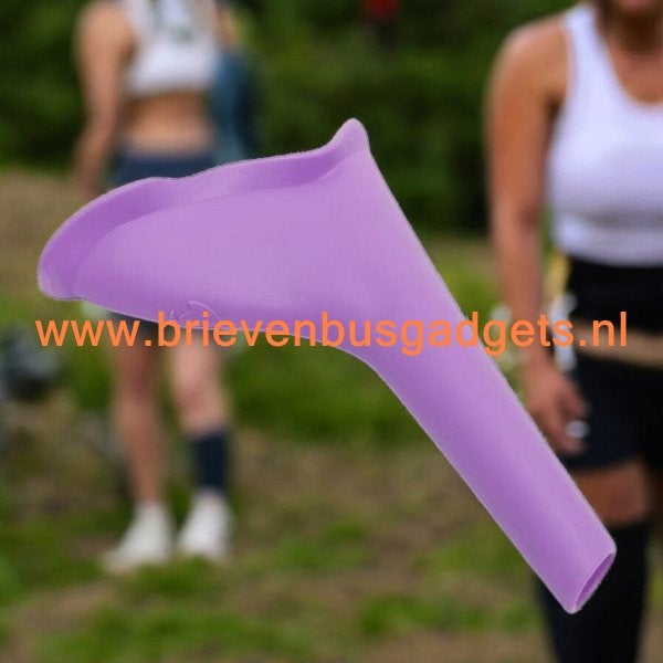 Handige plastuit/urinoir voor dames (Set van 2), Overige typen, Nieuw, Www.brievenbusgadgets.nl, Www.brievenbusgadgets.nl