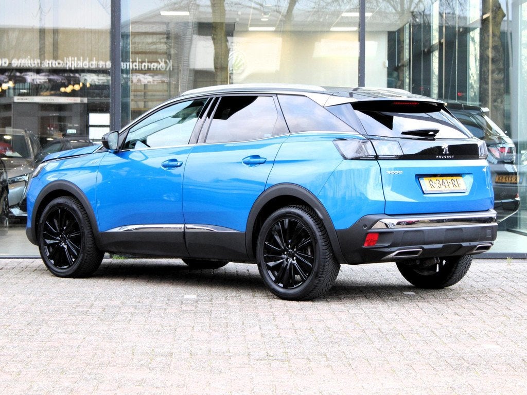 Peugeot 3008 1.2 PureTech GT Automaat | Navi / Camera / Clim, Auto's, Peugeot, 12 maanden, Gebruikt, 1199 cc, Blauw