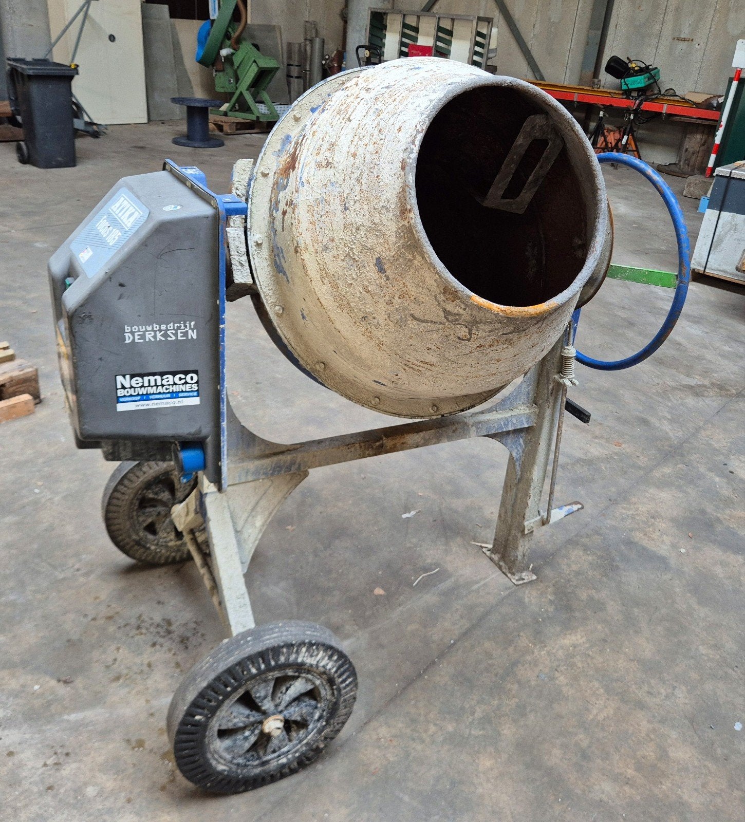Atika Focus 185 Betonmolen (185 Liter / 230V), Doe-het-zelf en Verbouw, Betonmolens, Ophalen