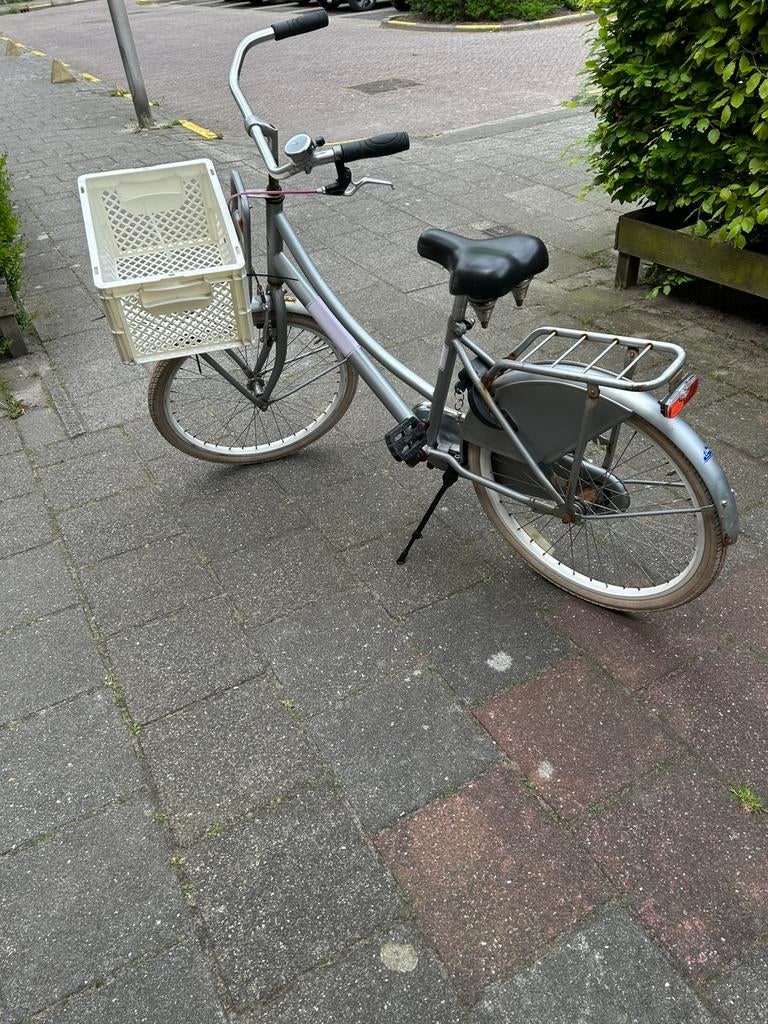 Oma fiets 24 inch, Ophalen, Gebruikt, Terugtraprem, 24 inch