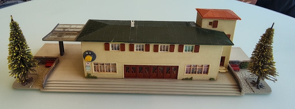 Grote collectie Faller, Vollmer modelbouw gebouwen, Overige merken, Gebruikt, Gelijkstroom, Brug, Tunnel of Gebouw