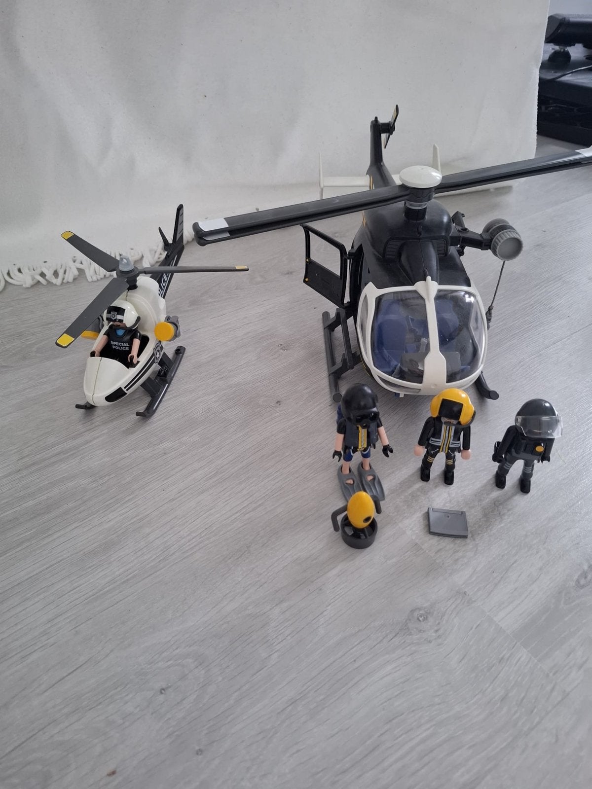 Playmobil Helikopters met Figuren 9363, Ophalen, Gebruikt, Losse onderdelen, Voertuig