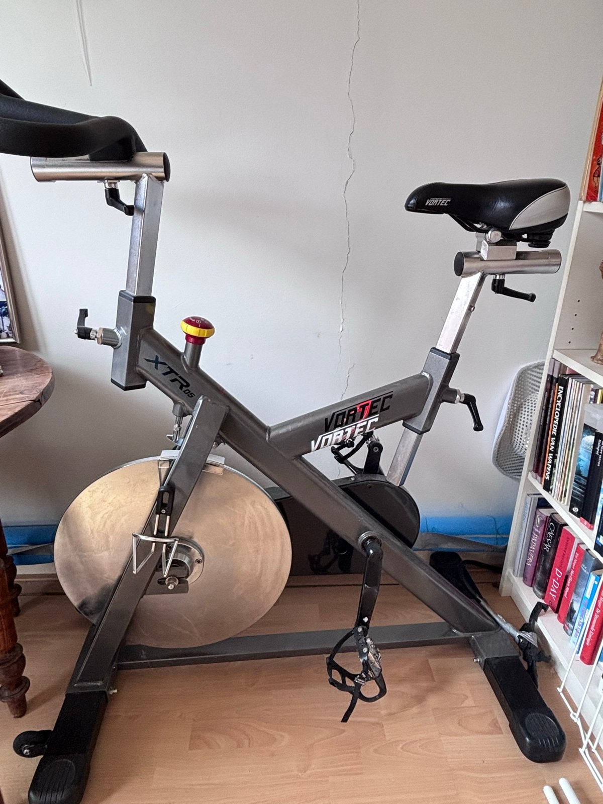 Vortec XTR 05 Spinningfiets - uitstekende staat, Ophalen, Spinningfiets, Zo goed als nieuw, Metaal