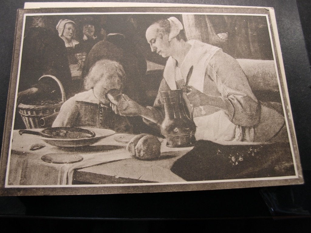 Voor het Kind Ansichtkaart 1926 Herberg-tuin, Verzamelen, Verzenden, 1920 tot 1940, Ongelopen, Kinderen