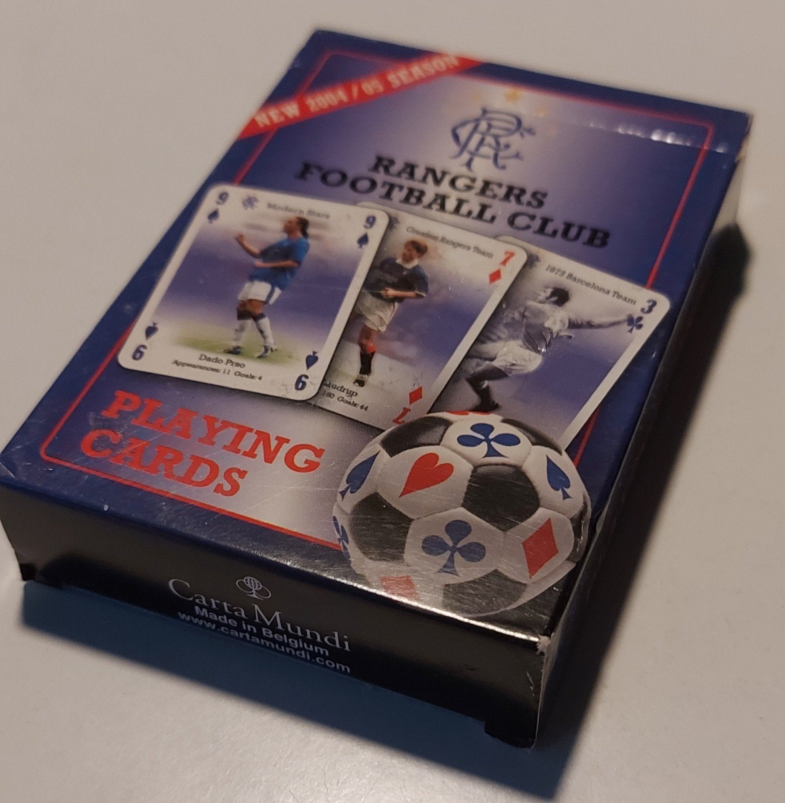 Rangers FC seizoen 2004-05 spellkaarten, Verzenden, Zo goed als nieuw, Buitenlandse clubs, Spel