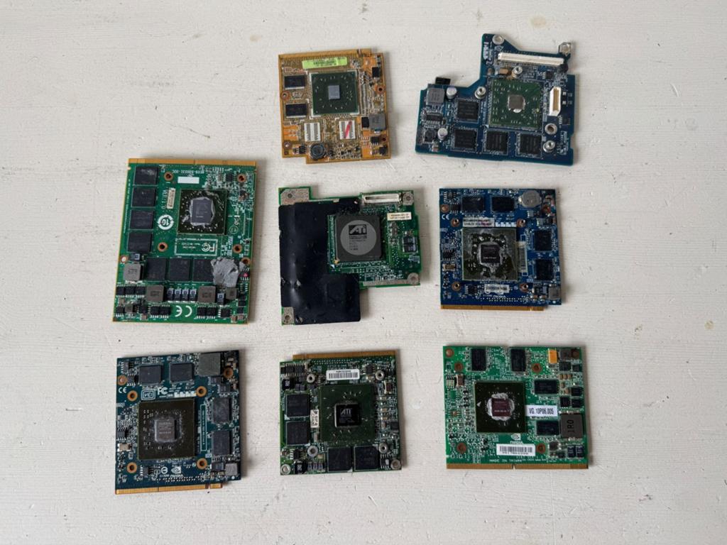 Laptop videokaarten, Computers en Software, Videokaarten, Ophalen of Verzenden, Gebruikt