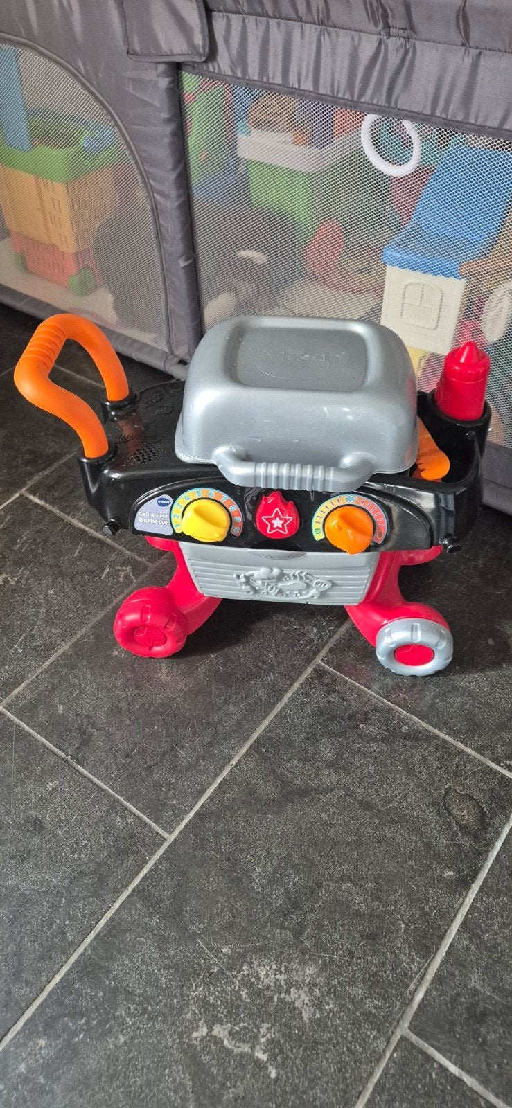 VTech Interactieve BBQ met geluid en licht, Kinderen en Baby's, Ophalen, Gebruikt, Overige typen, Met licht