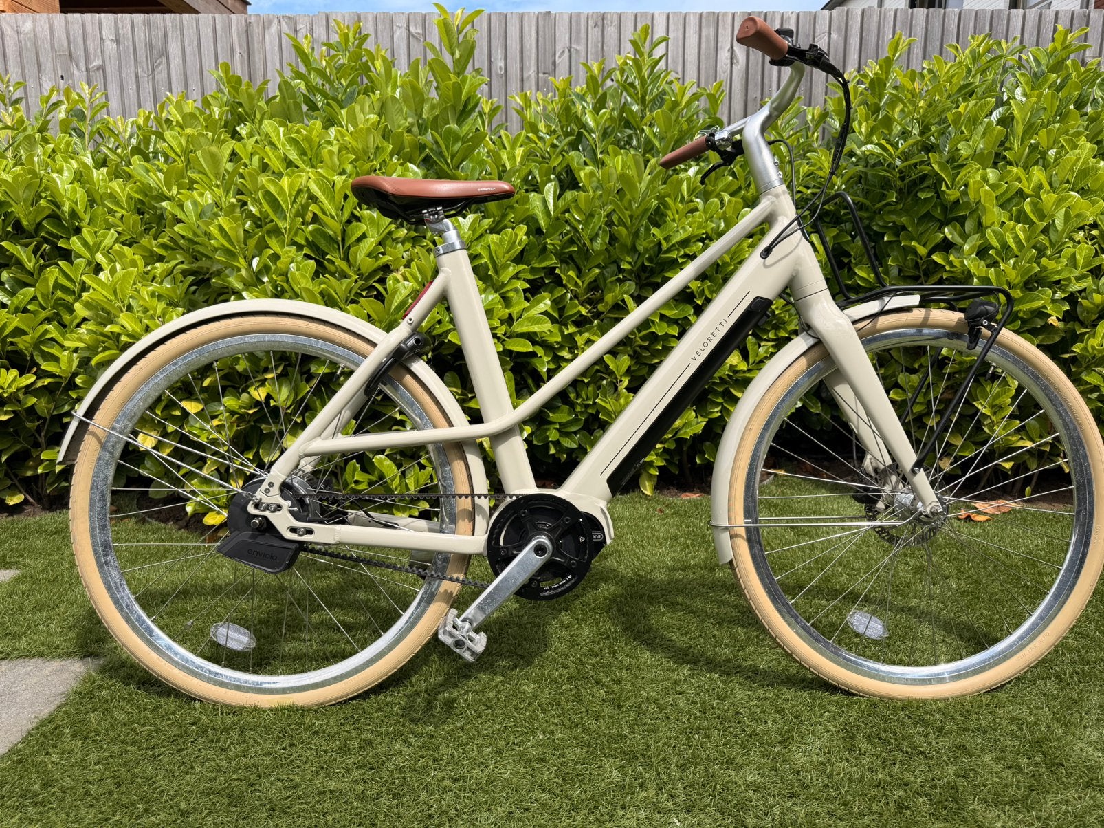 Veloretti ebike ZGAN, Minder dan 10 versnellingen, 53 tot 56 cm, Zo goed als nieuw, Ophalen