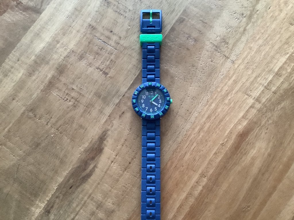 Kinderhorloge, Ophalen, Gebruikt, Blauw, Jongen of Meisje