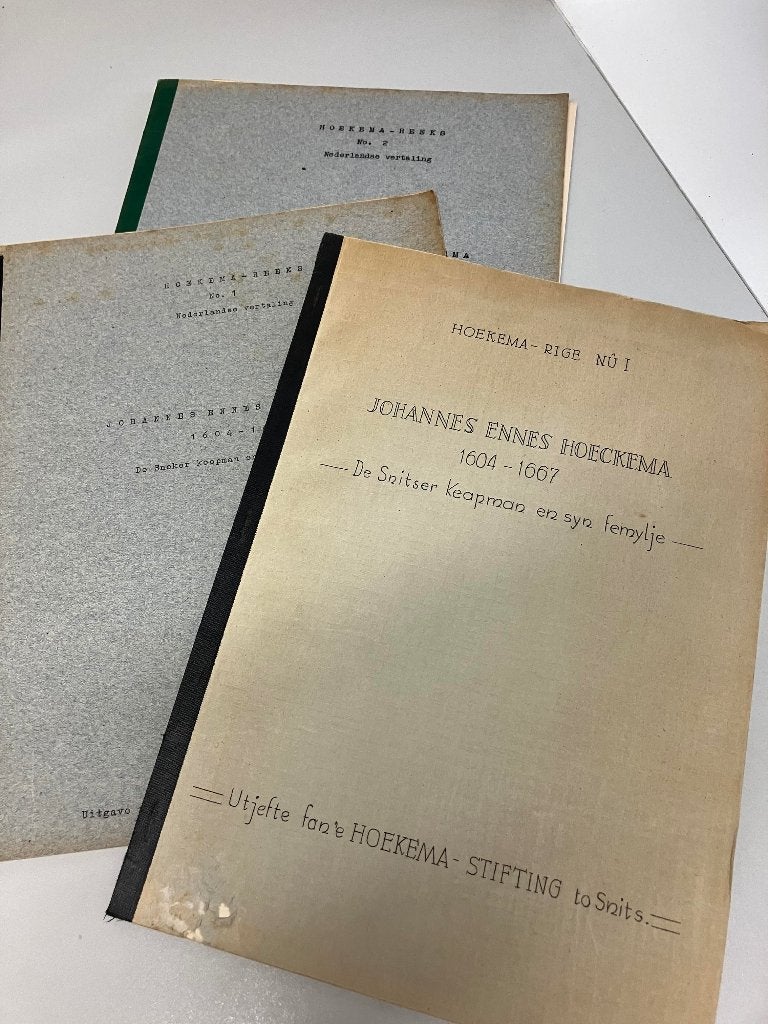Johannes Ennes Hoekema  Sneek 4 stukken, Boeken, Geschiedenis | Stad en Regio, Ophalen of Verzenden, Gelezen