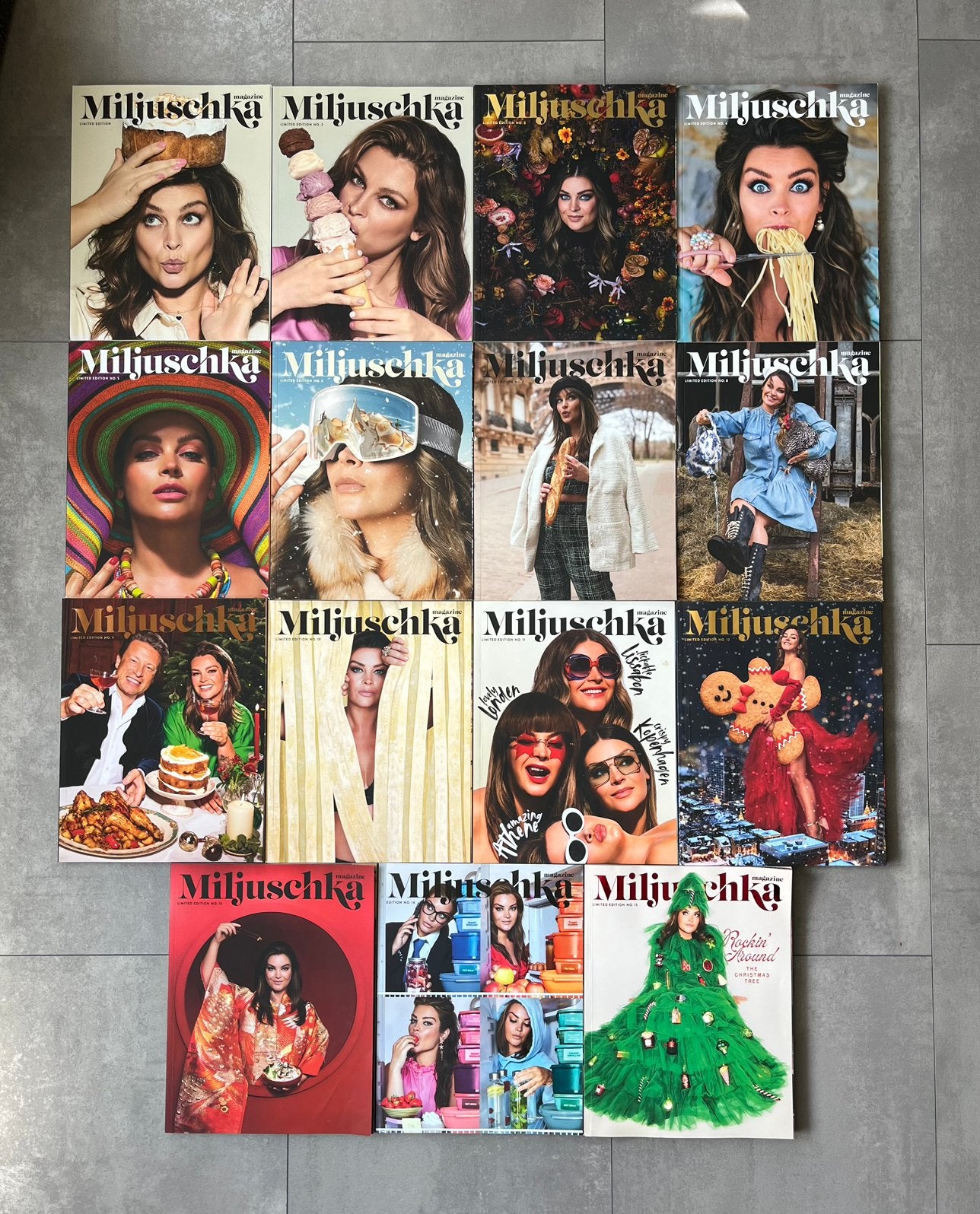 Miljuschka limited edition magazines - Per stuk of bundel, Boeken, Ophalen of Verzenden, Zo goed als nieuw