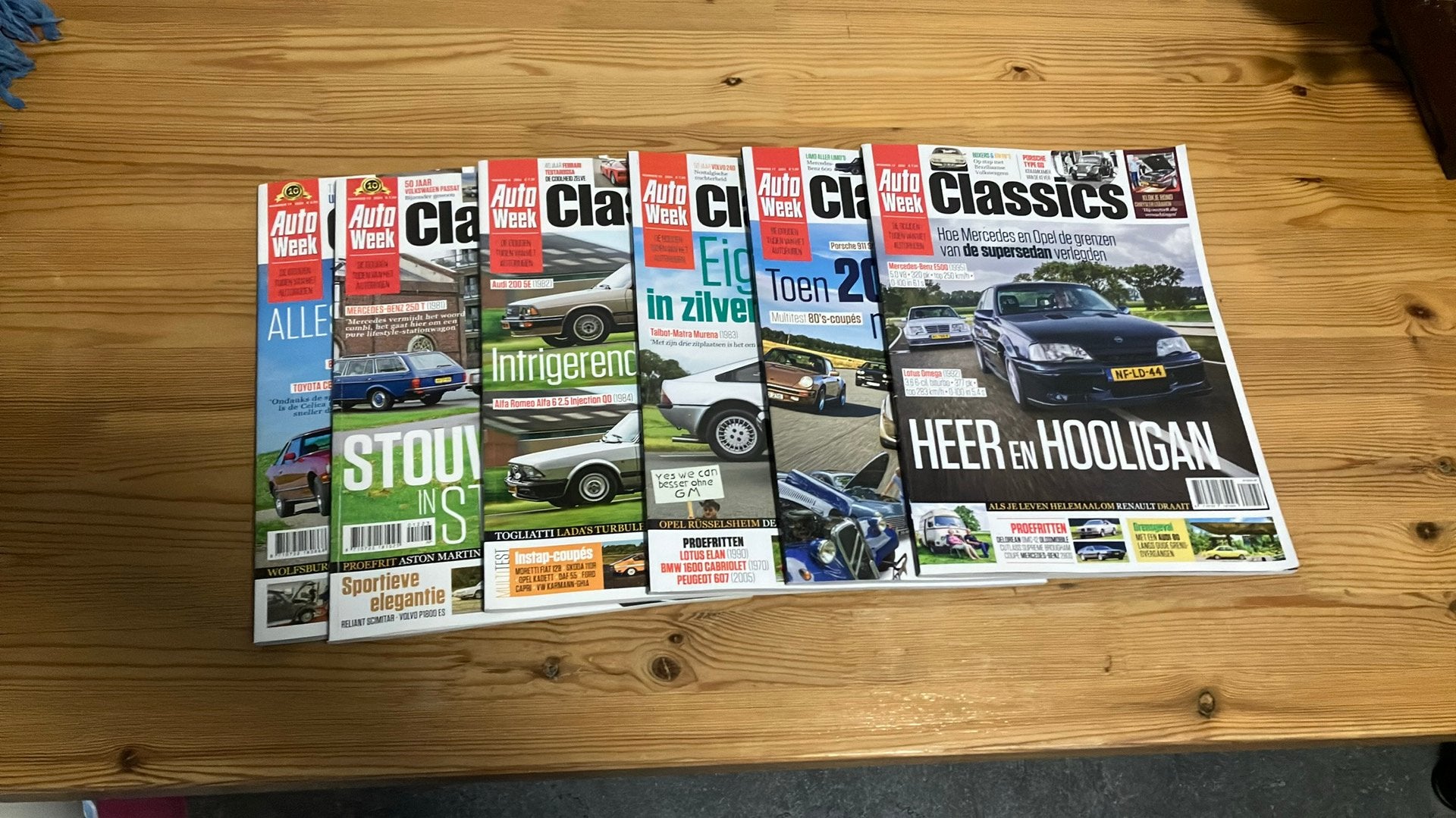 Autoweek Classics 6 nummers 2023-2024, Boeken, Auto's | Folders en Tijdschriften, Ophalen of Verzenden, Zo goed als nieuw, Algemeen