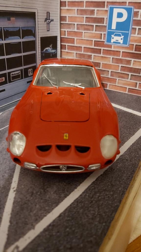 Ferrari 250 GTO Modelauto - Rood, Gedetailleerd, Hobby en Vrije tijd, Modelauto's | 1:24, Gebruikt, Auto, Overige merken, Ophalen of Verzenden