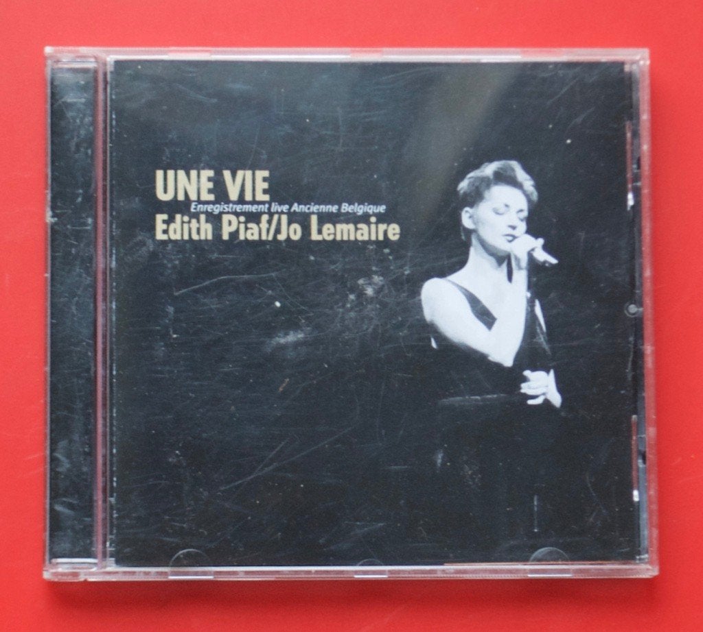 cd Jo Lemaire Edith Piaf Une vie Enregistrement live AB, Cd's en Dvd's, Ophalen of Verzenden, Gebruikt, Album