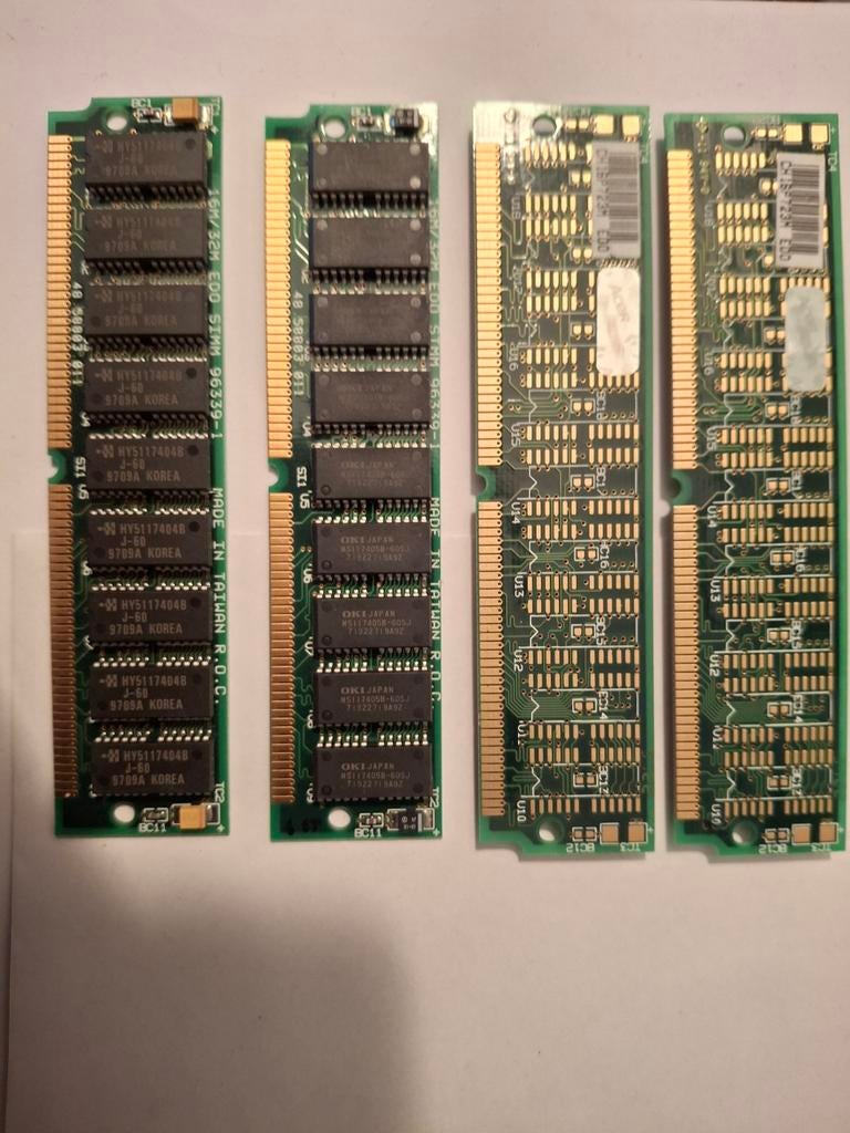 Vintage EDO SIMM Geheugen voor Desktop Computer, Computers en Software, RAM geheugen, Gebruikt, Desktop, 1 GB of minder, Overige soorten