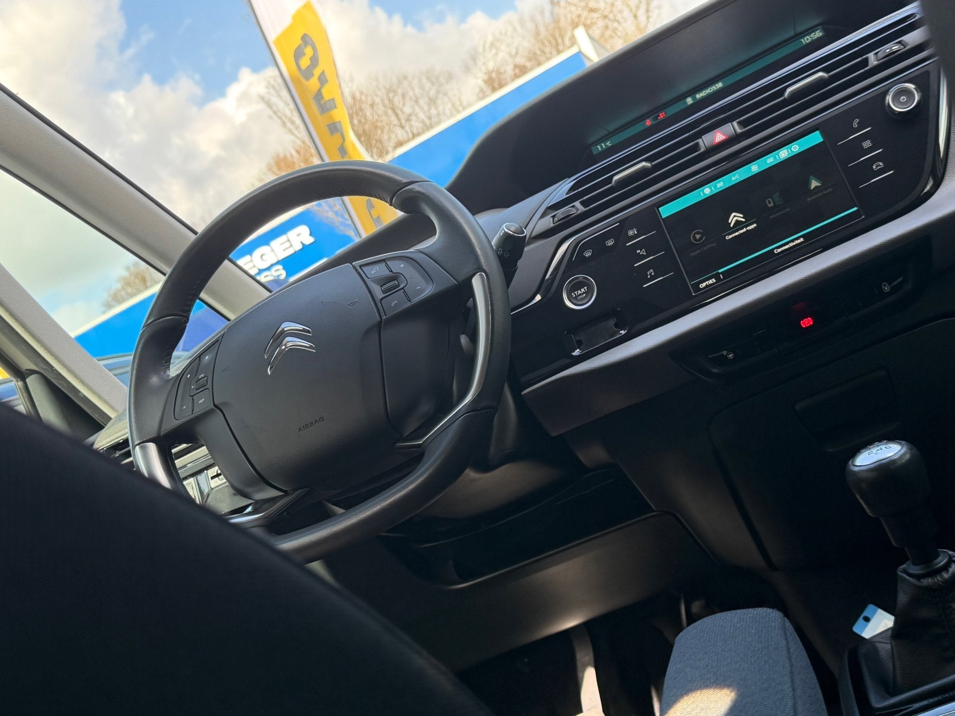 Citroen Grand C4 SpaceTourer 1.2 PureTech 130pk Business - S, Auto's, Voorwielaandrijving, Stof, Gebruikt, 1199 cc