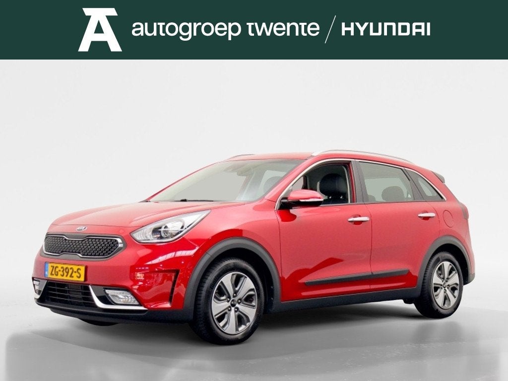 Kia Niro 1.6 GDi Hybrid DynamicLine | Trekhaak | All-seasons, Auto's, Automaat, Gebruikt, Leder en Stof, Origineel Nederlands