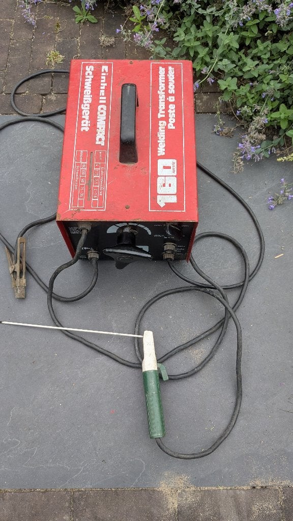 Einhell Compact 160 (lastransformator)., Ophalen, Gebruikt, Minder dan 150 ampère, Elektroden