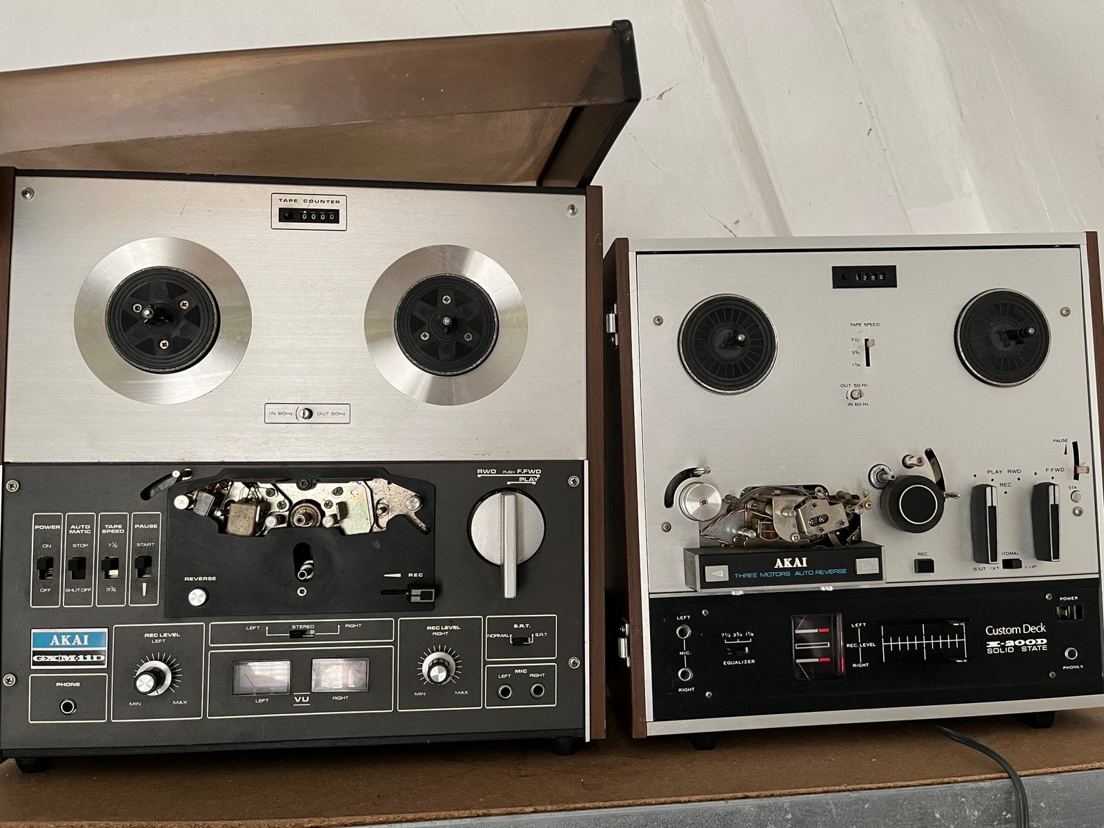 8 Bandrecorders werking onbekend., Audio, Tv en Foto, Ophalen, Bandrecorder