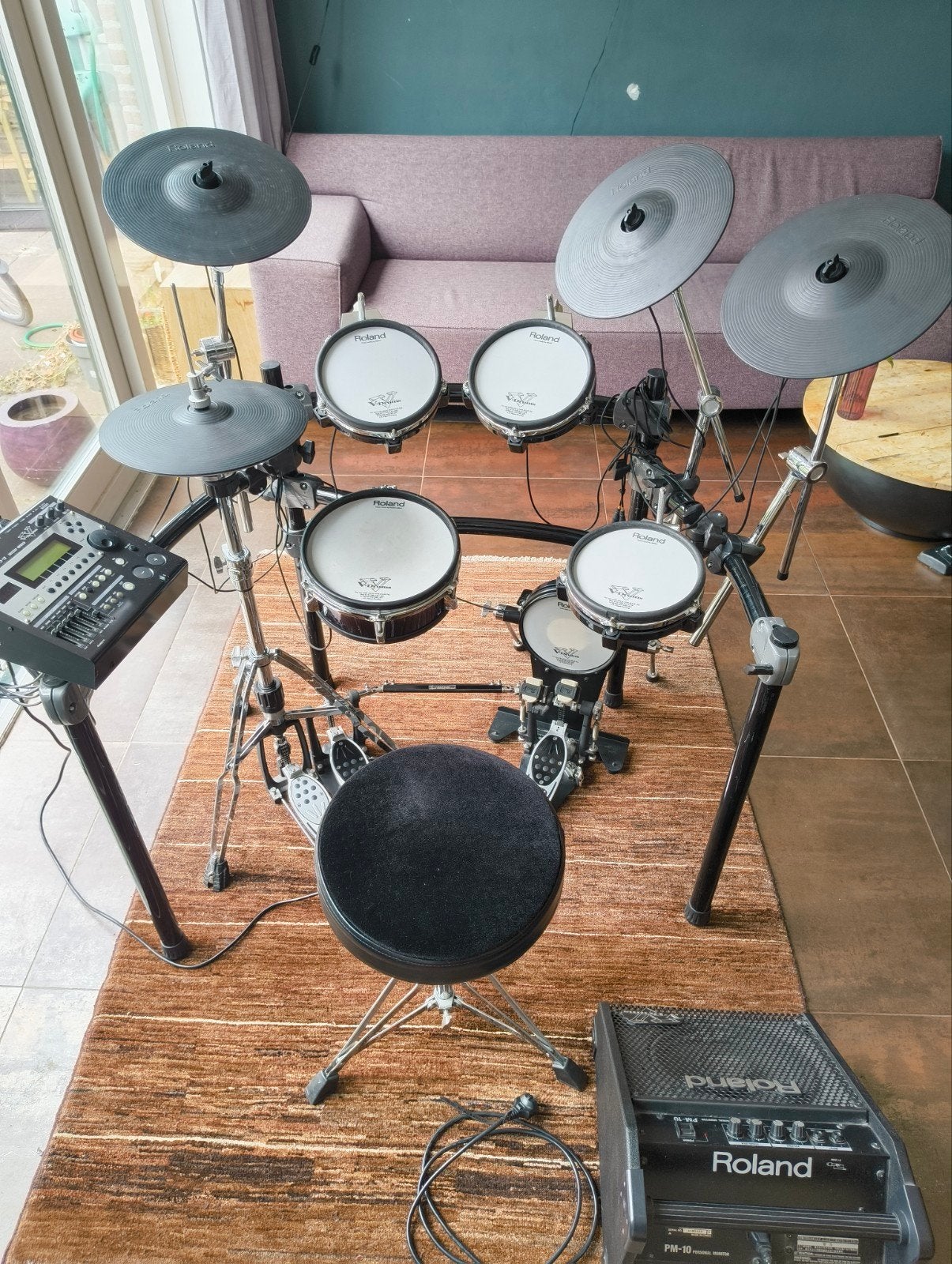 Roland V-Drums TD-12 V-Stage Elektronisch Drumstel, Muziek en Instrumenten, Drumstellen en Slagwerk, Ophalen, Roland, Elektronisch