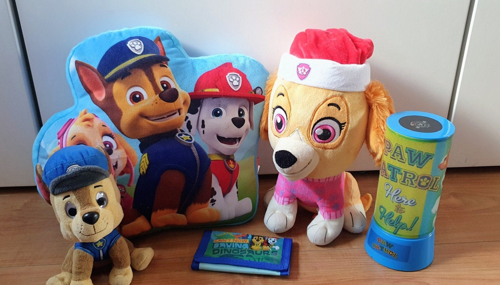 paw patrol set, Overige merken, Blauw, Zo goed als nieuw, Middelgroot (20 tot 80 cm)