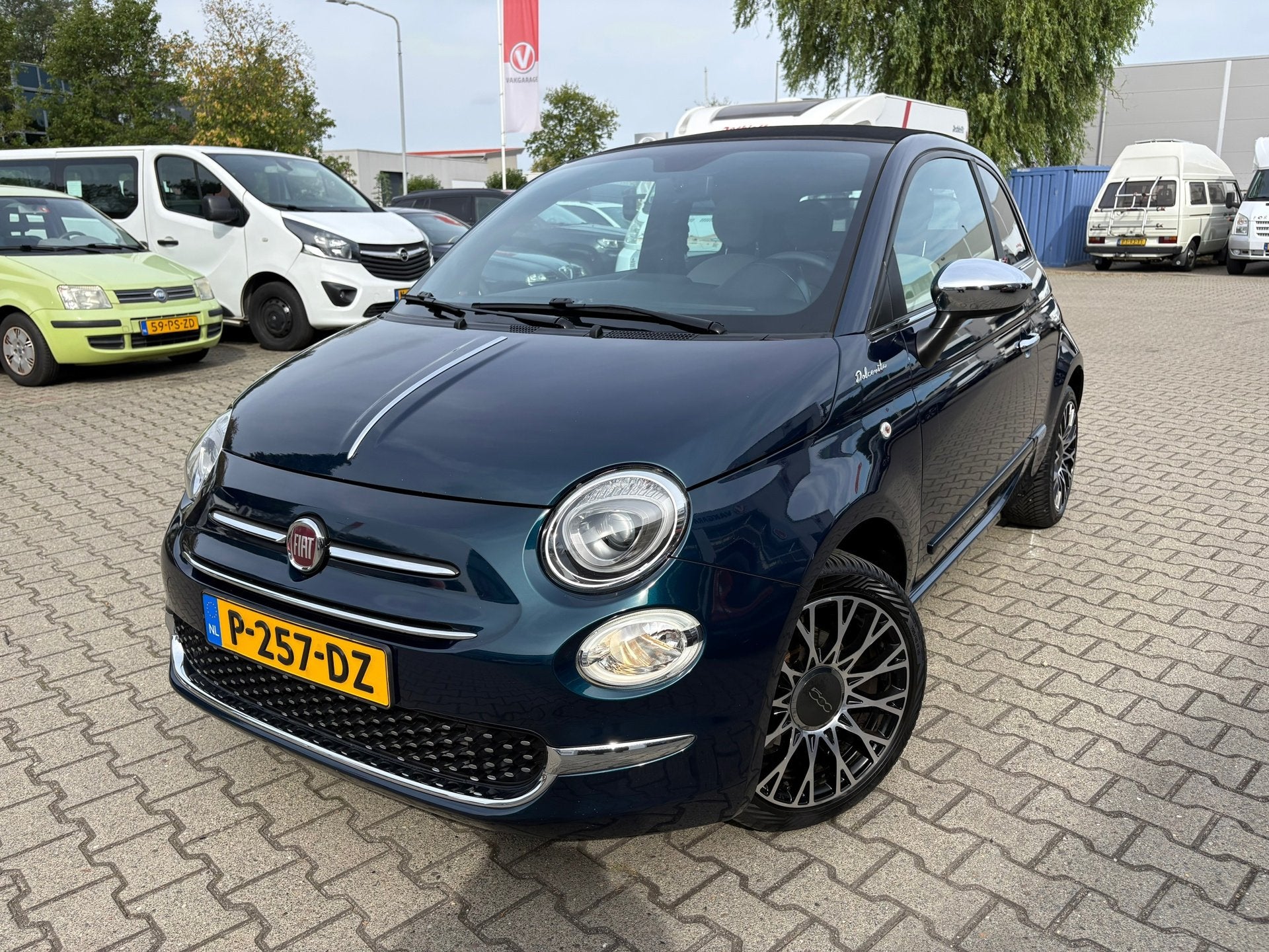 Fiat 500 C 1.0 Hybrid Dolcevita, Auto's, Fiat, 12 maanden, Stof, Gebruikt, Origineel Nederlands
