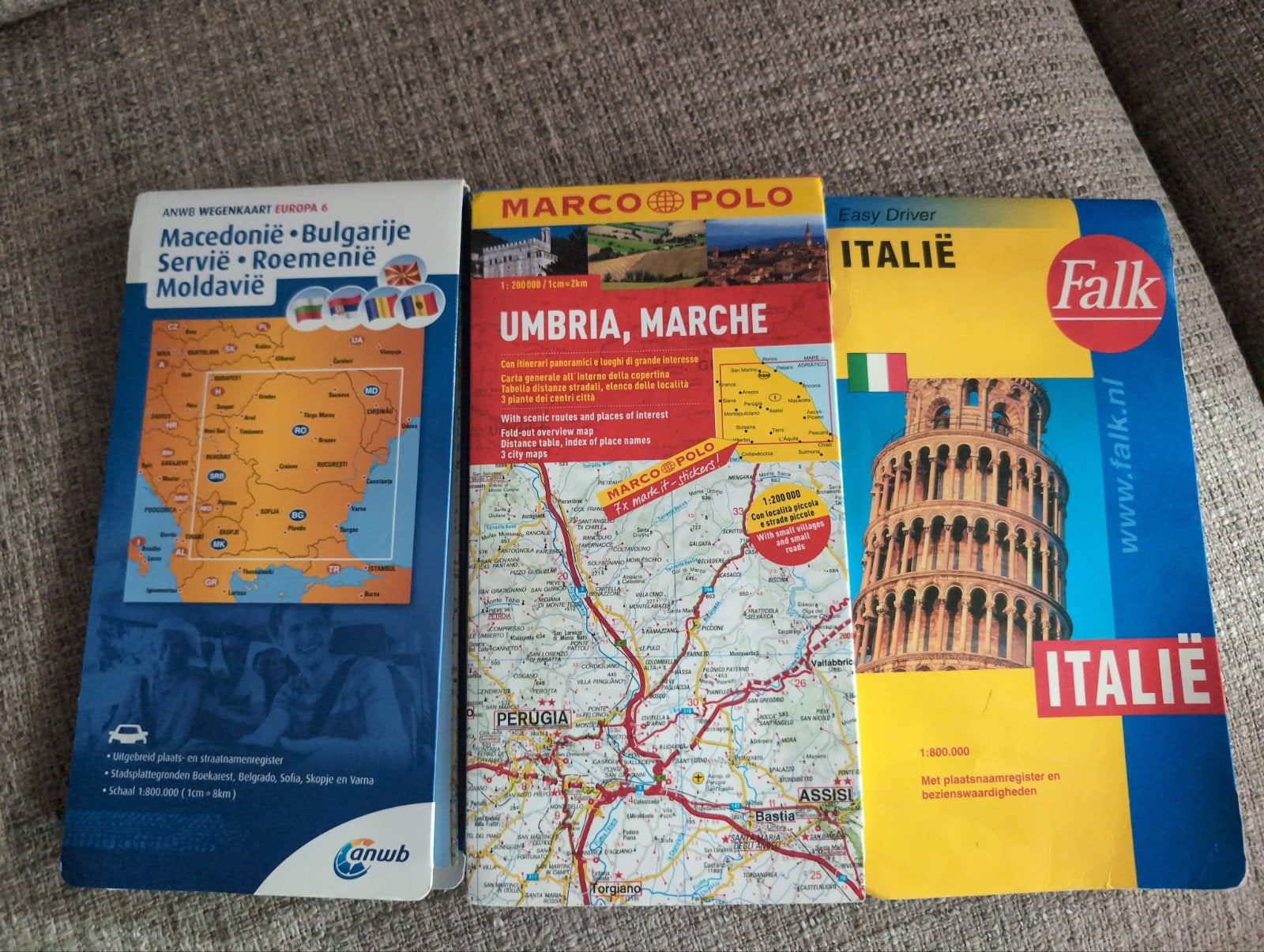 verschillende Europese wegenkaarten, Boeken, Ophalen of Verzenden, Zo goed als nieuw, 2000 tot heden, Landkaart