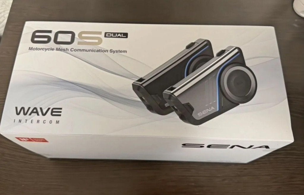 Sena 60S Dual motorhelm-headset, Motoren, Kleding | Motorhelmen, Dames, Heren, Kinderen, Overige typen, L, Overige merken, Tweedehands