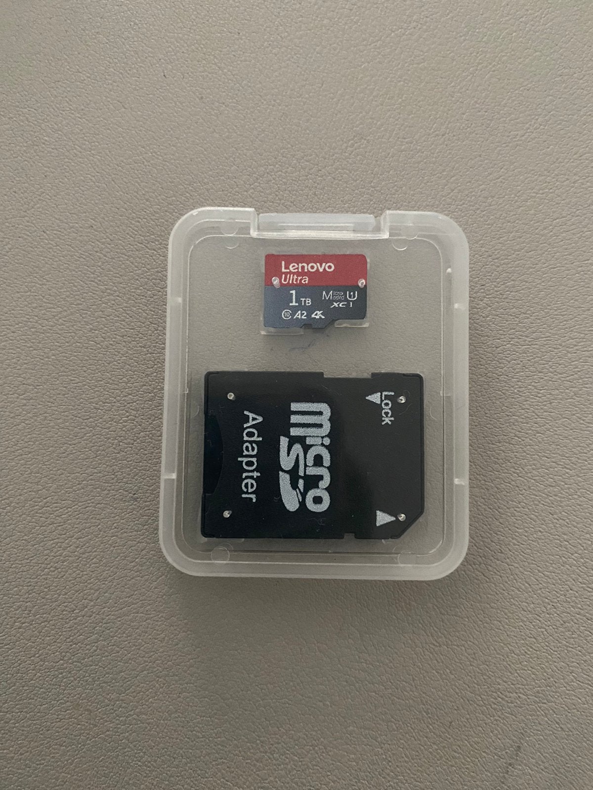 Micro SD geheugenkaart 1 TB plus adapter, klasse 10, nieuw, SD, 1 TB of meer, Nieuw, Ophalen of Verzenden