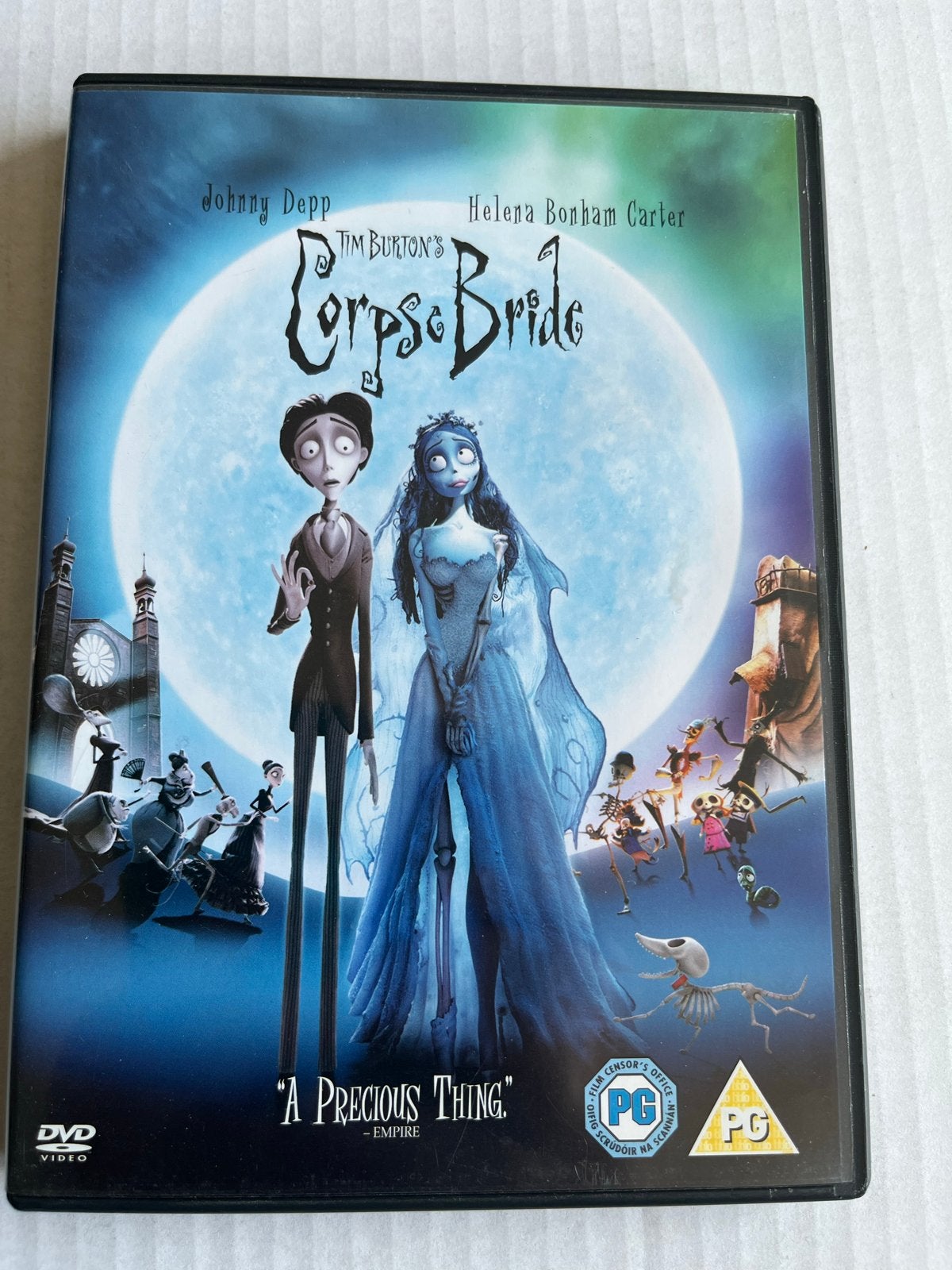 Corpse Bride DVD - Tim Burton's Animatiefilm, Amerikaans, Engels, Ophalen of Verzenden, Vanaf 6 jaar