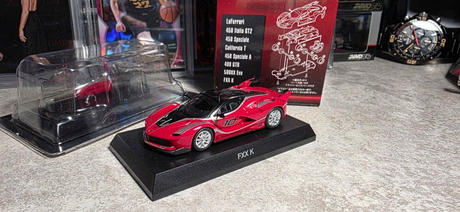 1:64 Ferrari FXX K red kyosho, Hobby en Vrije tijd, Ophalen of Verzenden, Nieuw, Auto