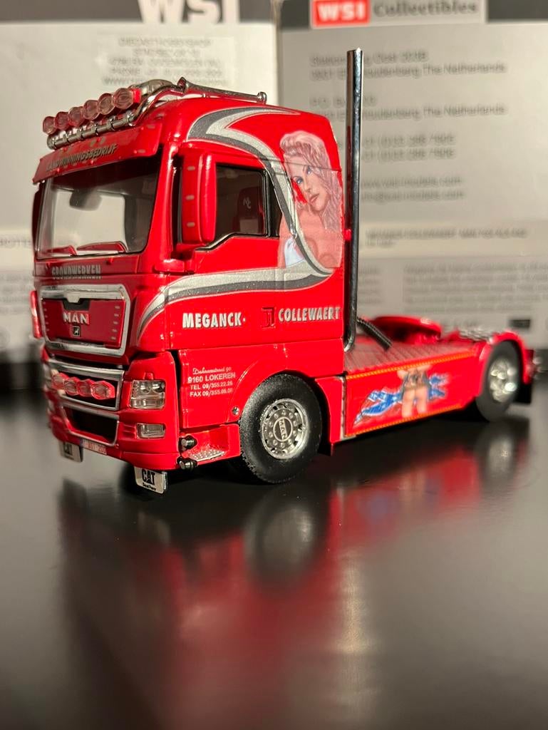 WSI Man TGX Meganck-Collewaert, Ophalen of Verzenden, Nieuw, Bus of Vrachtwagen, Wsi