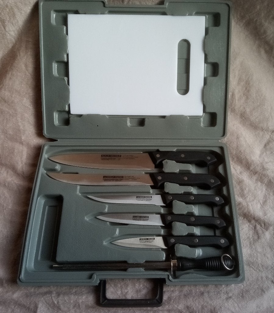 Mes Set Bestek, Ophalen of Verzenden, Zo goed als nieuw, Overige materialen